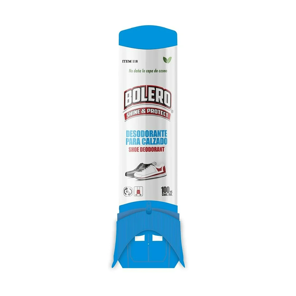 Desodorante bolero en aerosol para calzado 100ml / 118 / b0118