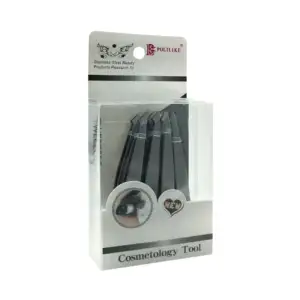 Caja con 12 pinzas grandes metálicas saca cejas / cosmetology tool / …
