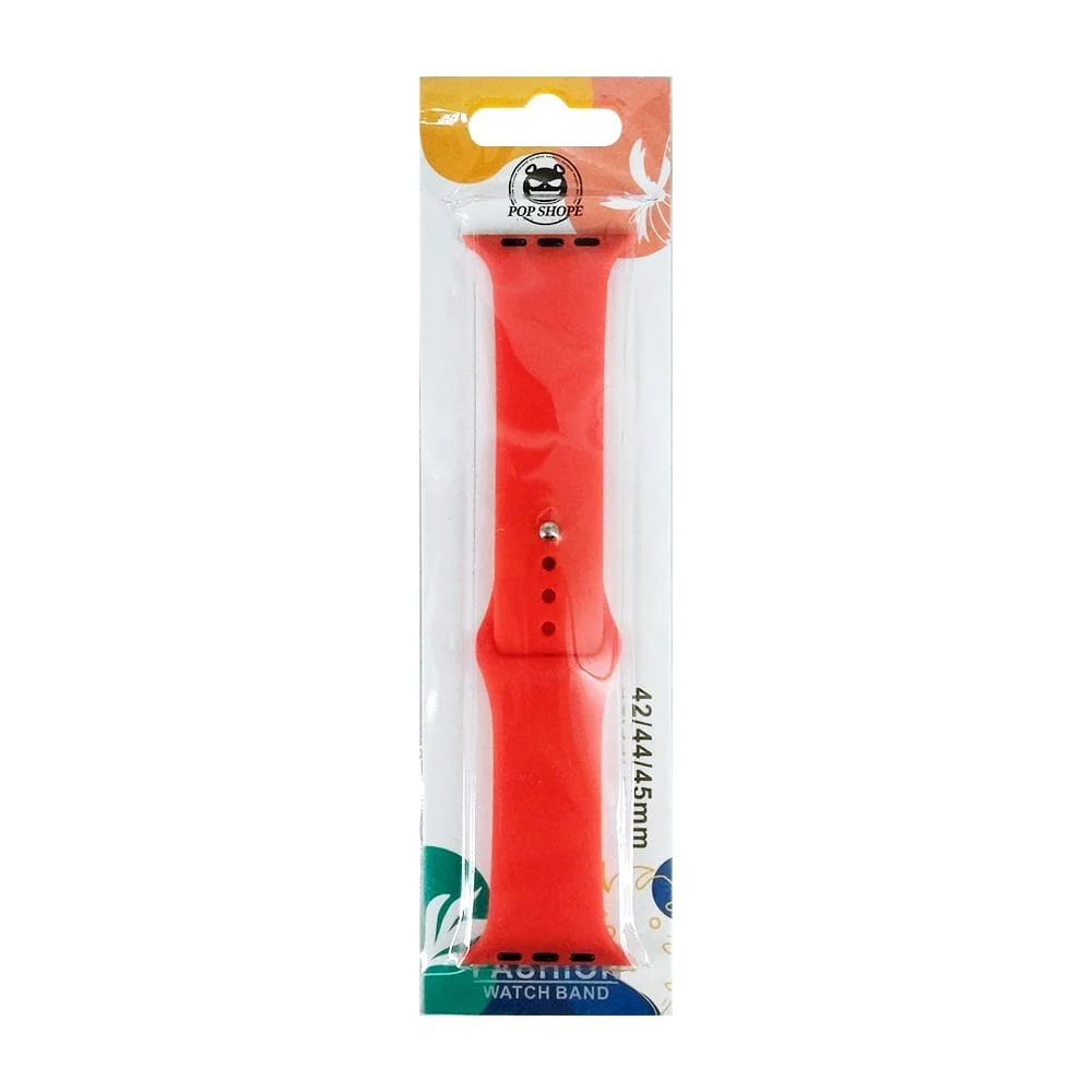 Correa extensible de plástico 42/44/45mm para reloj smartwatch, variedad de colores / watch band