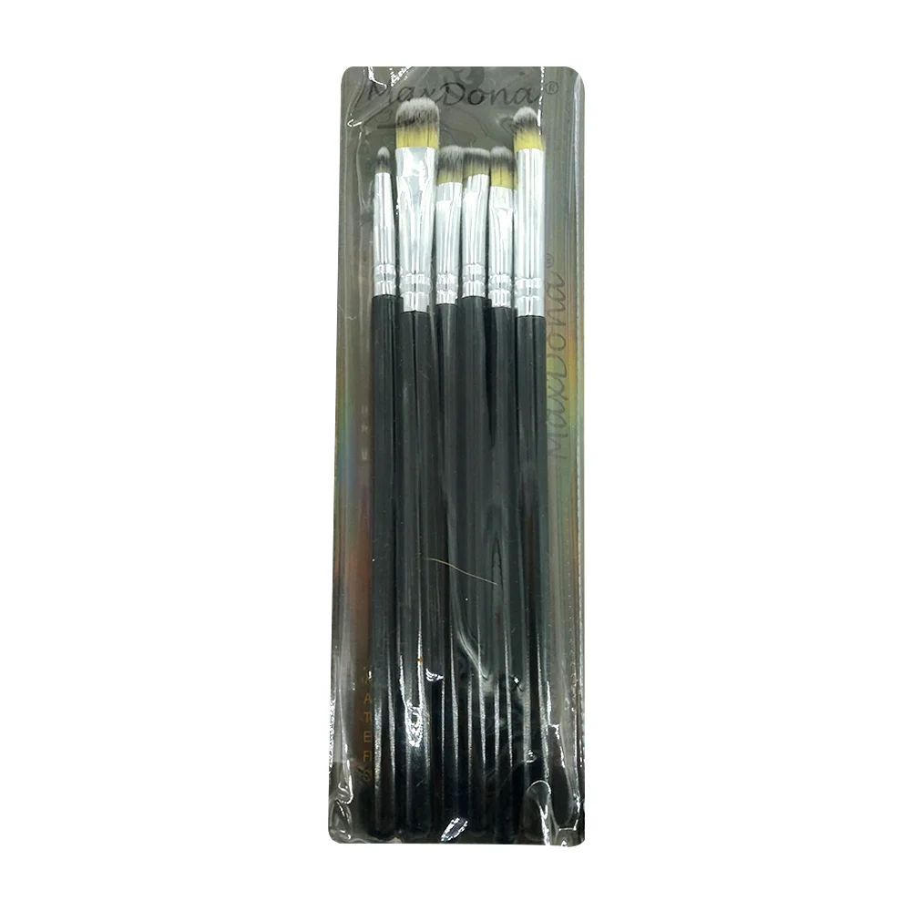 Kit de 6 brochas para aplicar maquillaje / max dona / b062