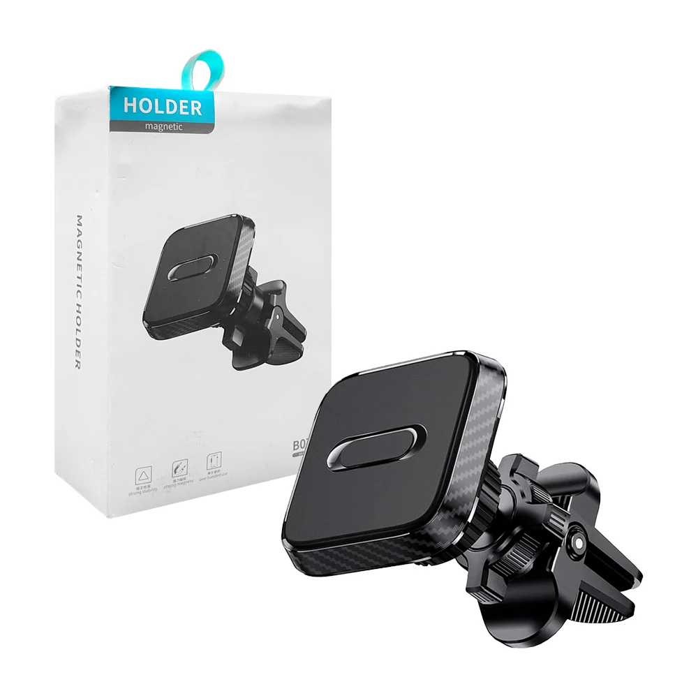 Soporte magnético de carro automóvil con base cuadrada para telefono celular / holder magnetic