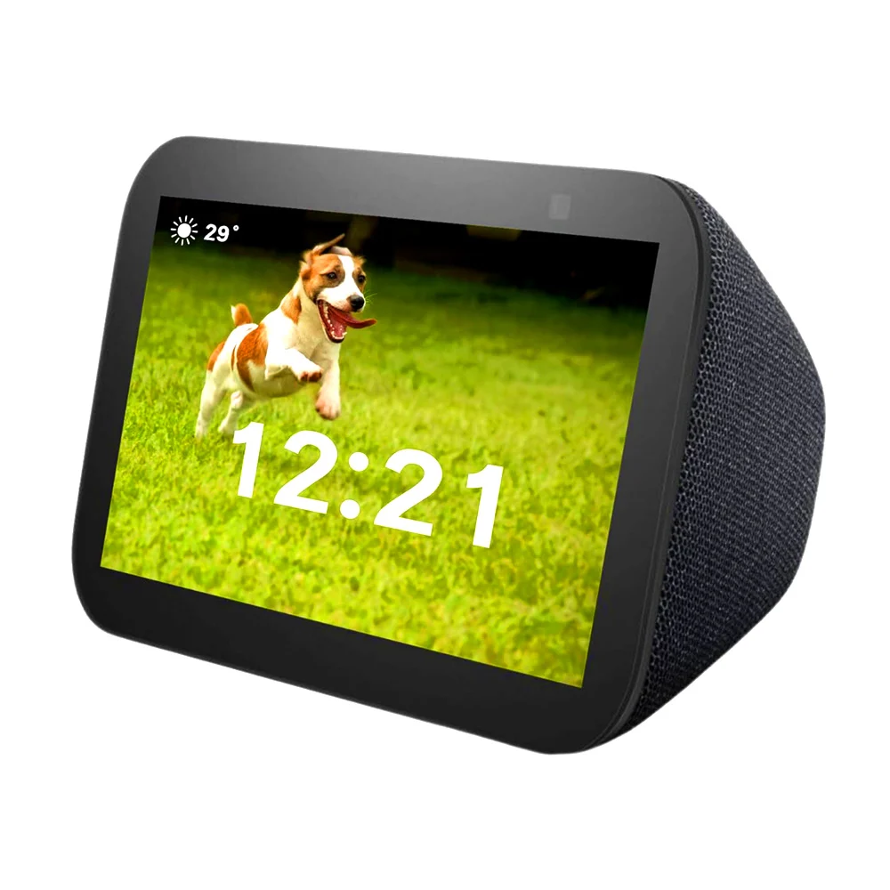 Bocina pantalla inteligente amazon alexa echo show 5 3th generación, color negro