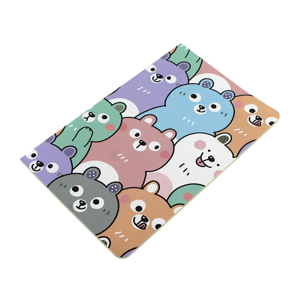 Cuaderno - libreta con estampado de animales, hojas de rayas, estilo B5 de mikirei, variedad de diseños / bl-a5-9936