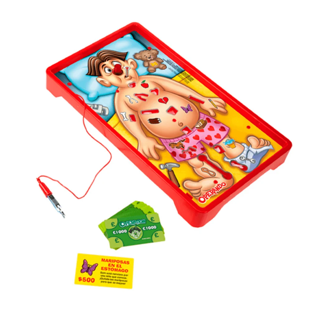 Juego de mesa, operando, variedad de accesorios / b2176