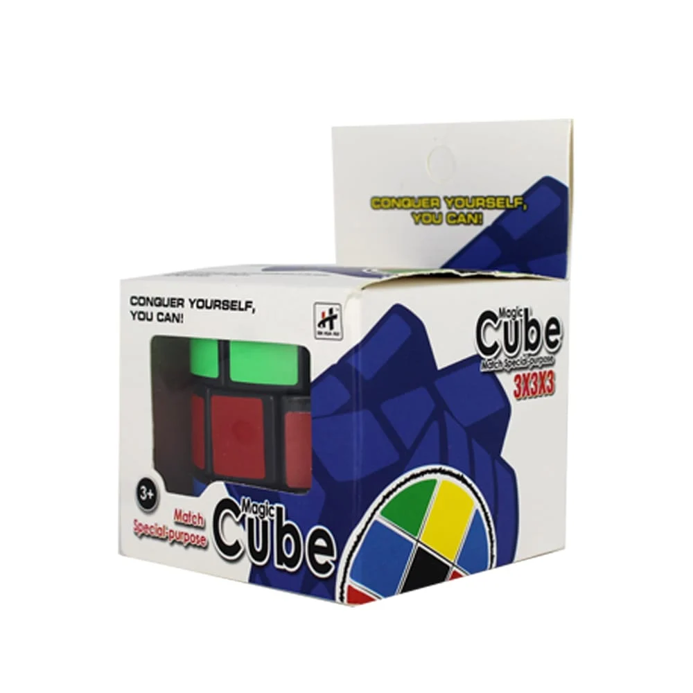 Cubo rubik con forma cilíndrica, 6.5x5.5cm / magic cube b261