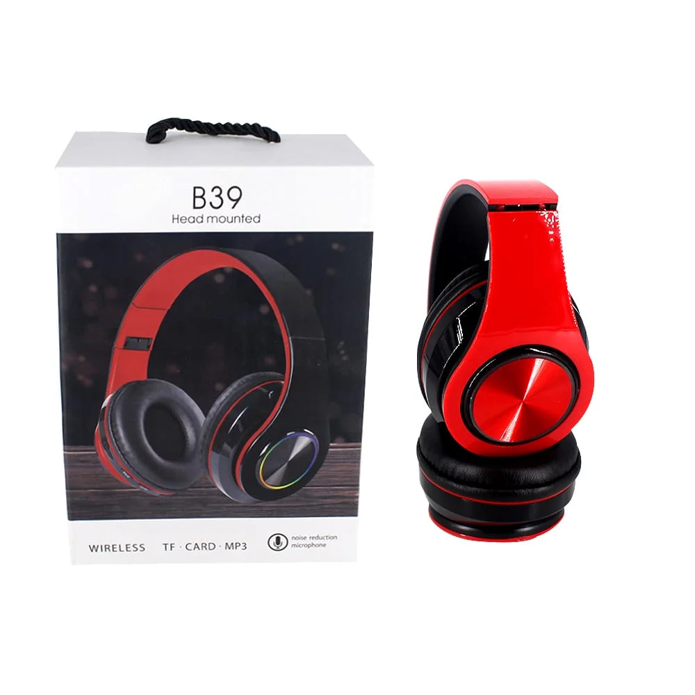 Diadema inalámbrica bluetooth plegable, variedad de colores / head mounted / b39 / 712390