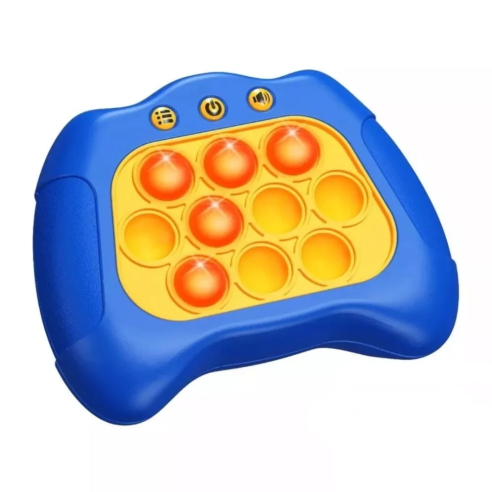 Juguete sensorial pop-it electrónico de pilas con sonido diseño de consola, variedad de modelos / bb666