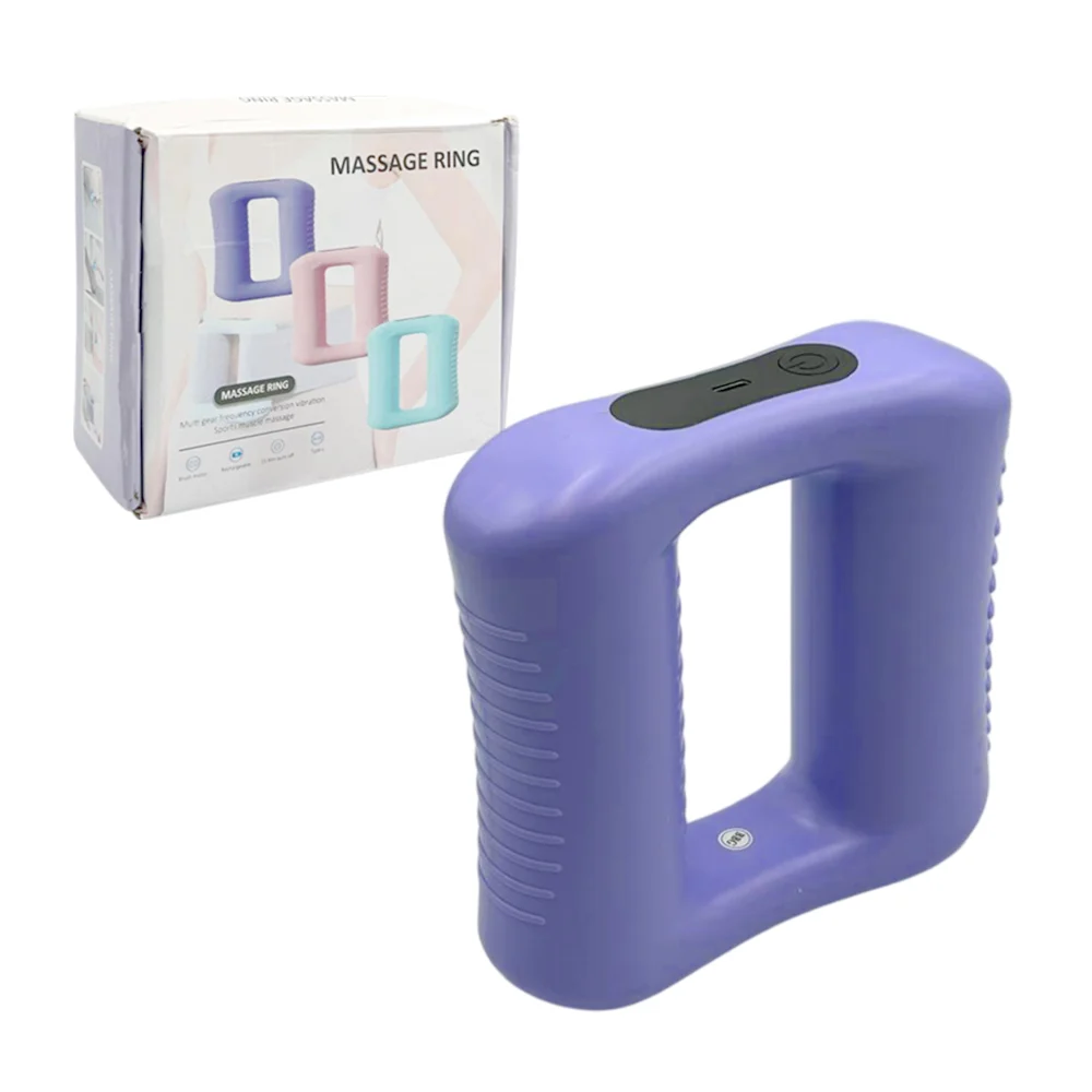 Masajeador eléctrico con 7 velocidades intercambiables + banda, variedad de colores / bbg-60553