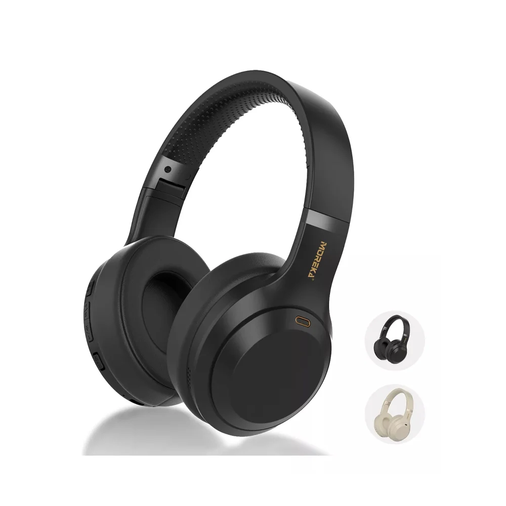 Audífonos diadema inalámbricos bluetooth moreka plegables con entrada auxiliar / bl016