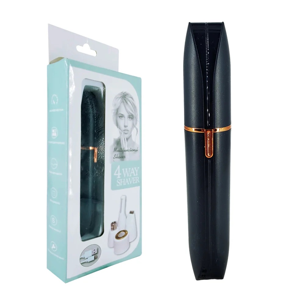 Depilador facial portátil recargable mu...