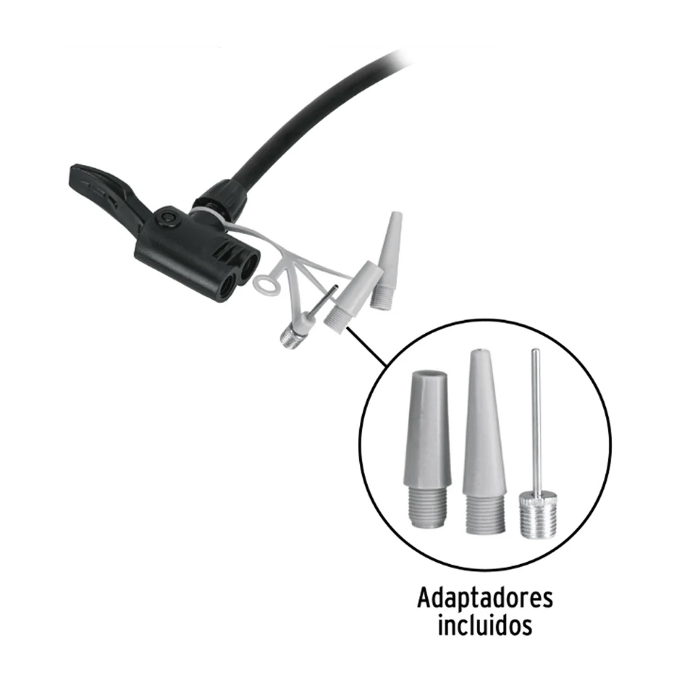 Bomba manual de aire pretul para inflar, 80 psi / 21690