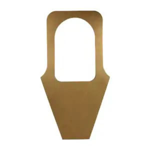 Paquete con 10 canastas de cartón grandes para arreglos florales, 30x…