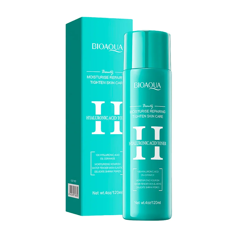 Tónico facial hidratante y reparador con ácido hialurónico, 120ml / bioaqua / hyaluronic acid toner