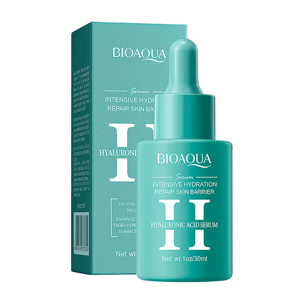 Suero facial hidratante y reparador con ácido hialurónico, 30ml / bioaqua / hyaluronic acid serum