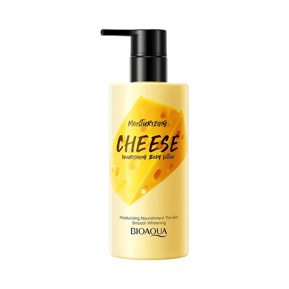 Crema corporal hidratante bioaqua con aroma de queso, 250g / bqy53188
