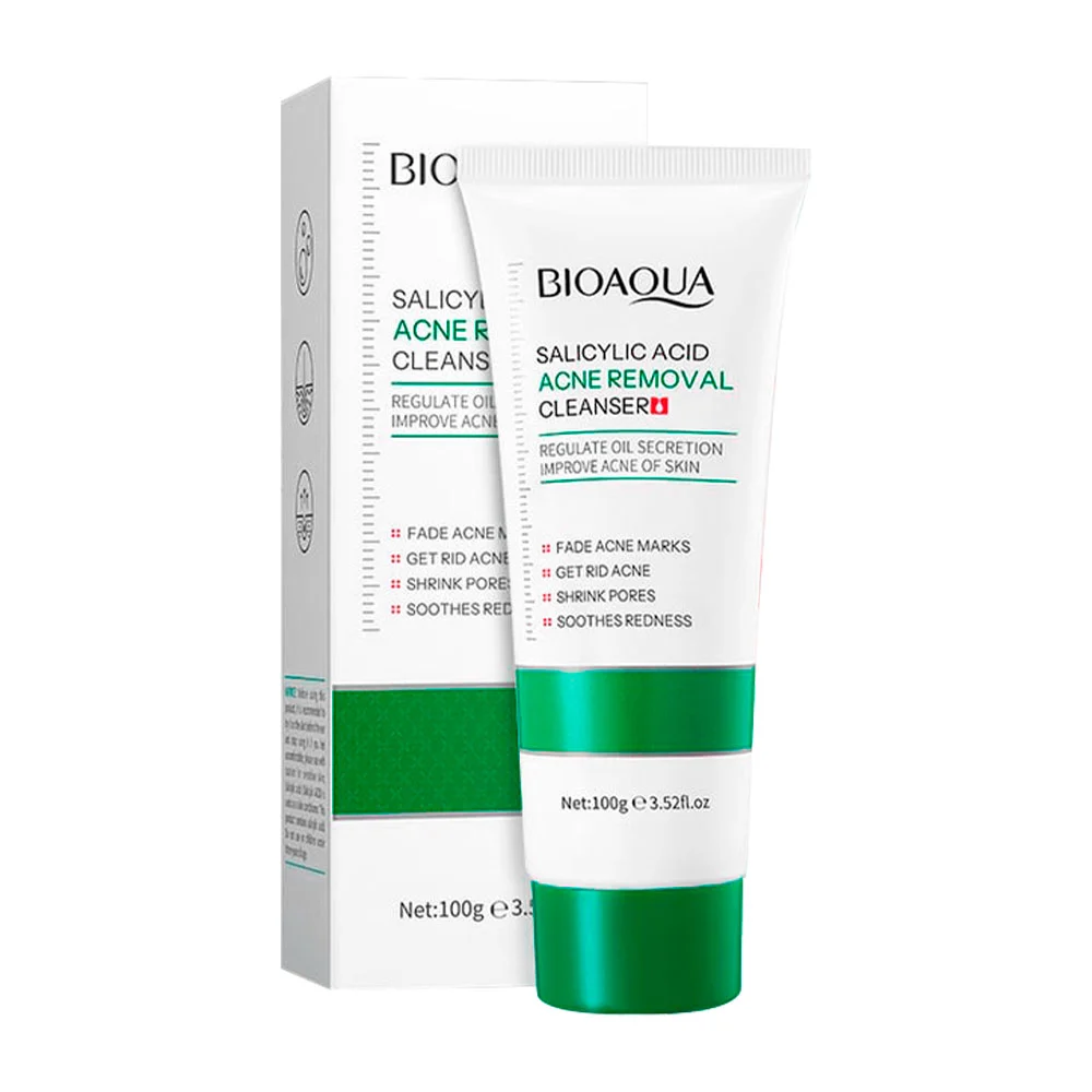 Limpiador facial bioaqua con extracto de...