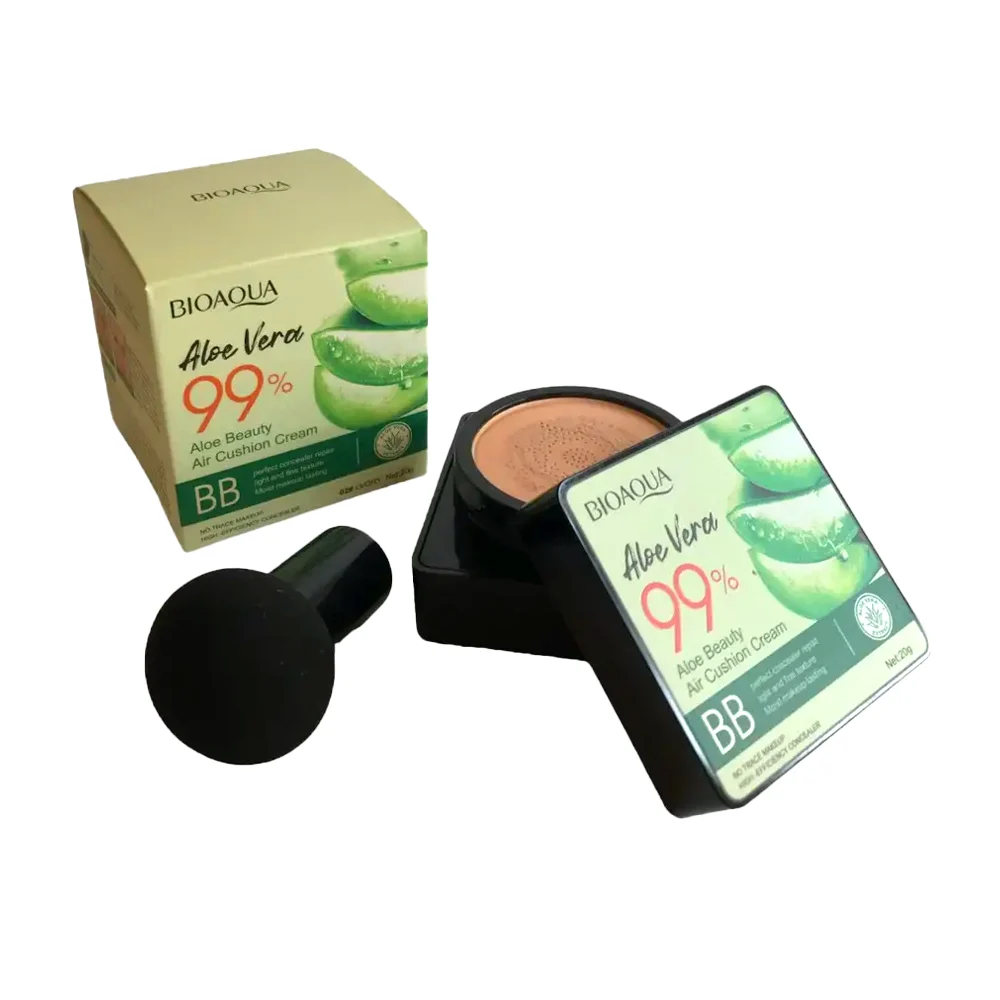 Crema de base bb para maquillaje facial con extracto de aloe vera 20g / bioaqua