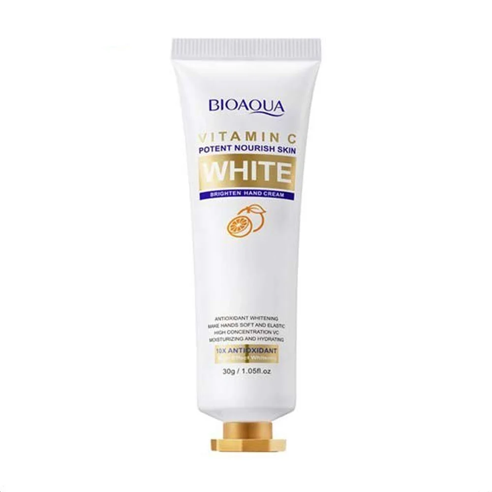 Crema aclaradora con vitamina c bioaqua para manos, 30g / white / bqy33406 / c699