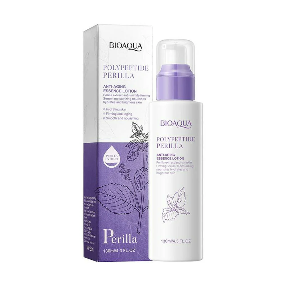 Leche loción hidratante bioaqua anti envejecimiento con extracto de perilla 130ml / bqy88852