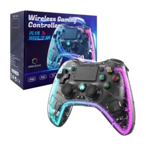 Control inalámbrico para videojuegos, compatible con ps4, ps3, tv, pc…