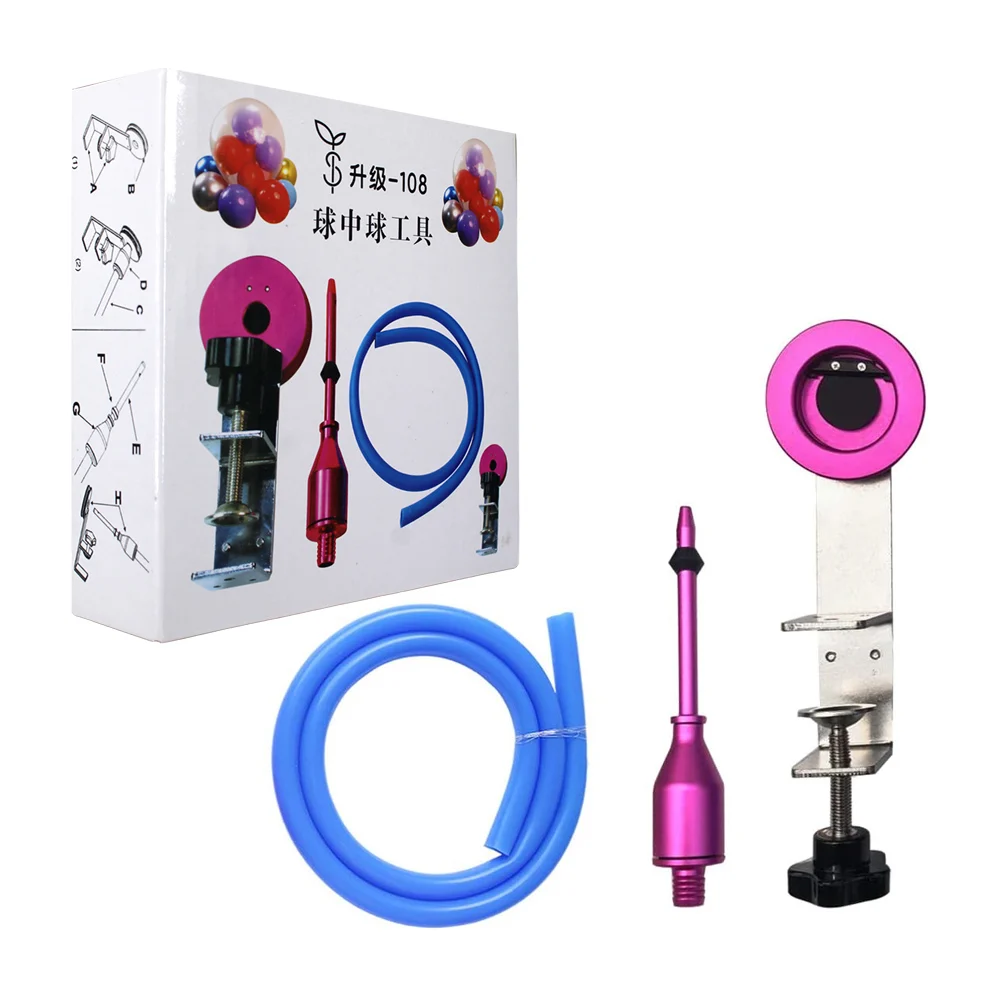 Kit de máquina bomba eléctrica con tubo inflable para globos / balloon stuffing tool