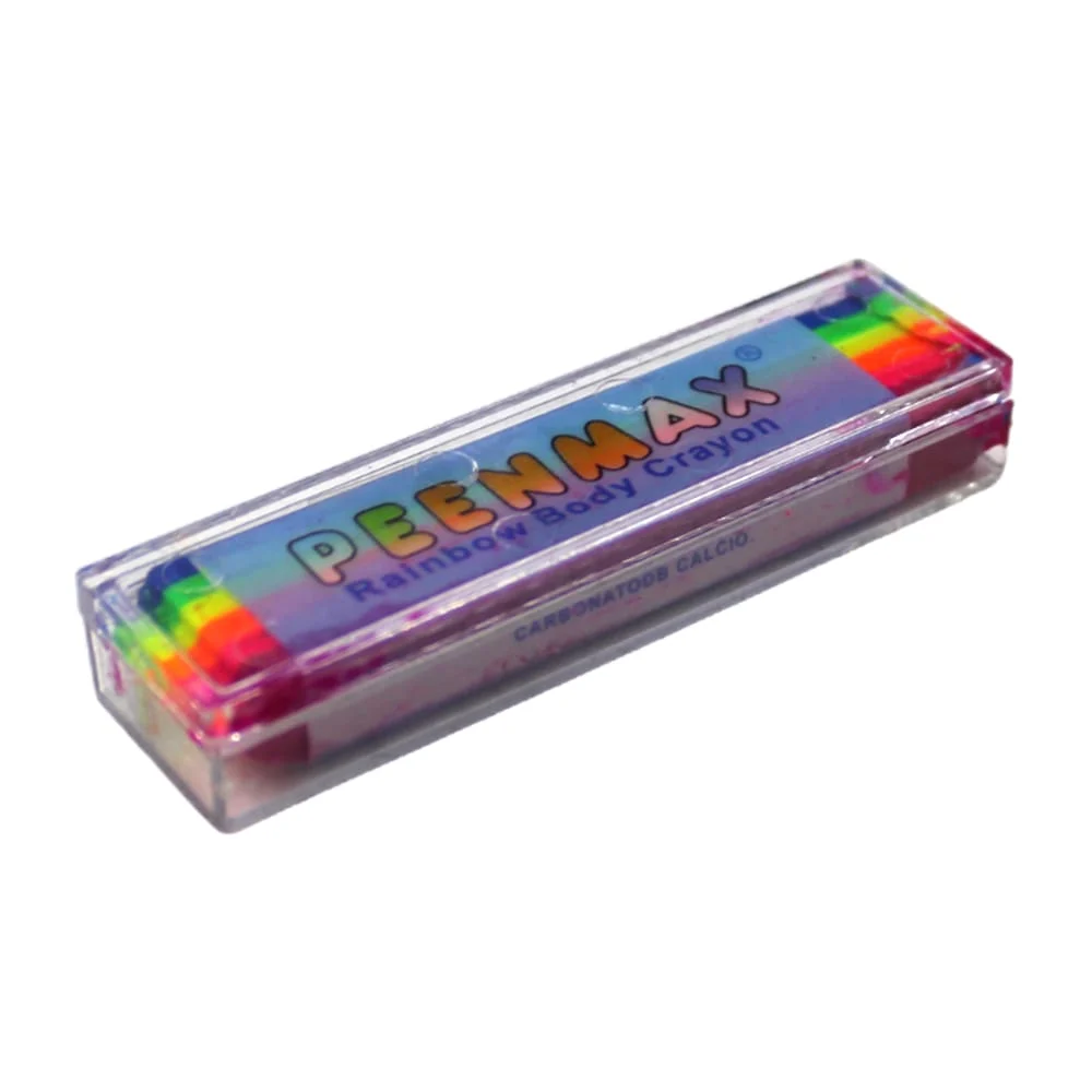 Crayón para cuerpo en color arcoíris / peen max / bt-1732