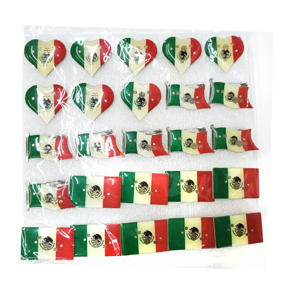 1pz broche-pin con diseño de la bandera...