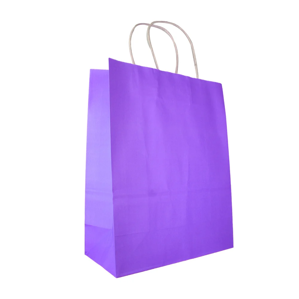Paquete 12 bolsas de regalo de papel en color liso, 42x31x12, variedad de colores / bt-2304-xl