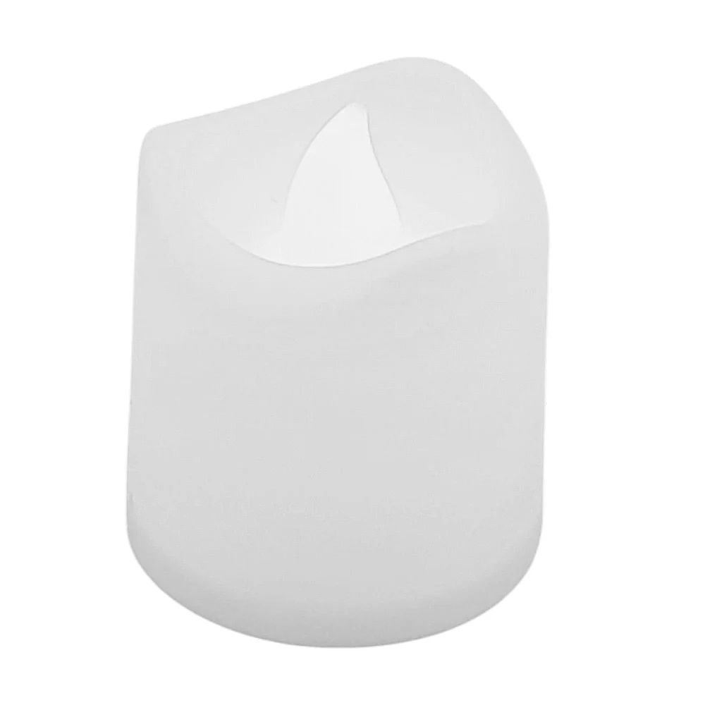 Vela pequeña led, plástico liso, con luz fría, uso decorativo / bt-918b / smokeless candles
