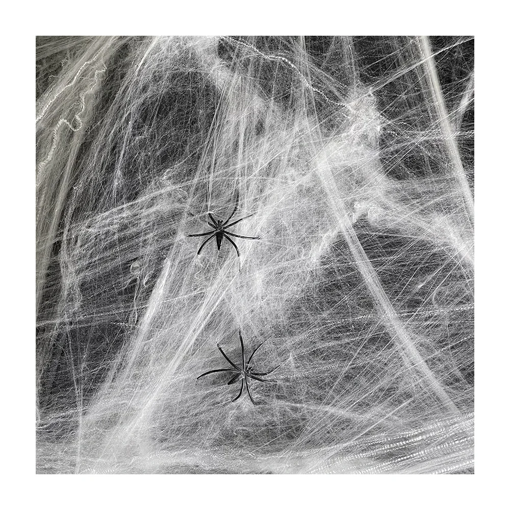 1pza Telaraña para decoración de fiesta halloween, variedad de colores / spider webs / hl-w-01