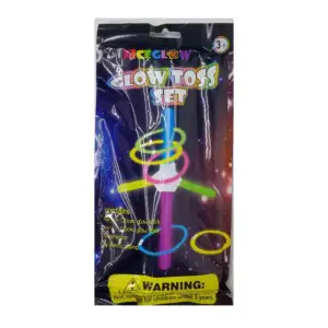 Paquete con 15 piezas plegables para juego de fiesta con barras de lu…