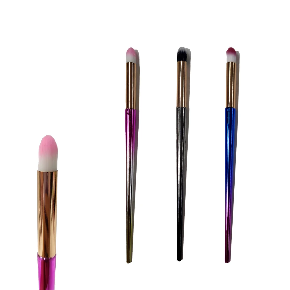 Brocha bicolor para maquillaje maxdona, variedad de colores y diseños / b095