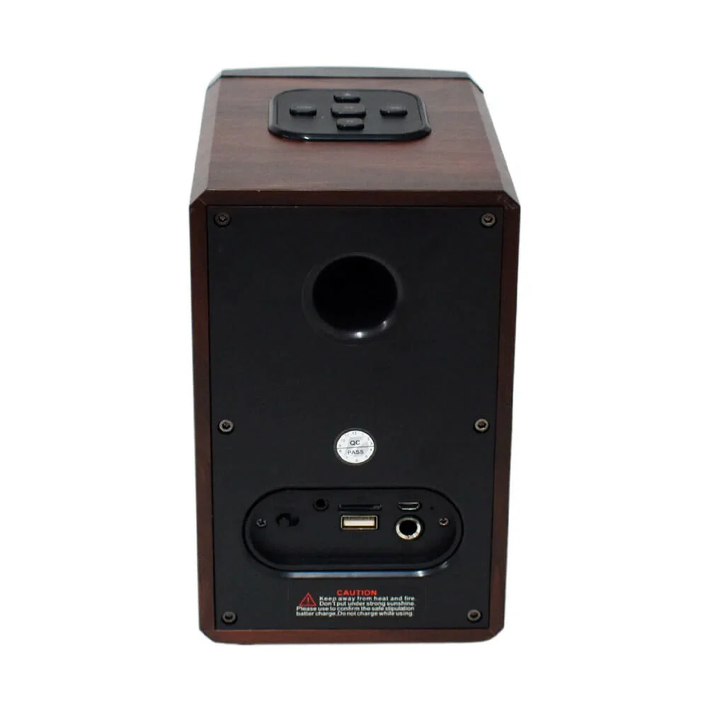 Bocina bluetooth brodu recargable de 3 pulgadas con luz rgb / bts-1321