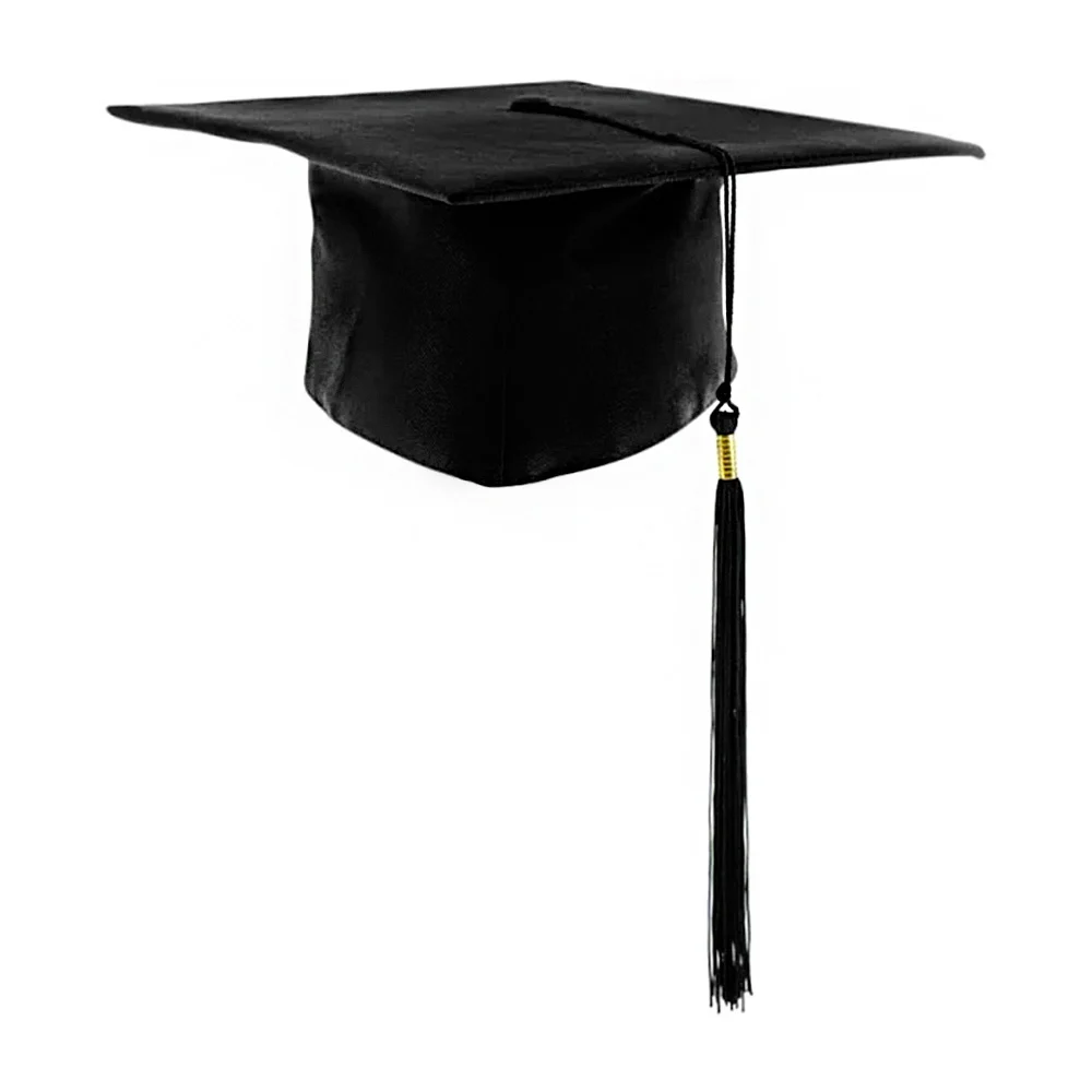 Birrete para graduación, con banda ajustable / by-23