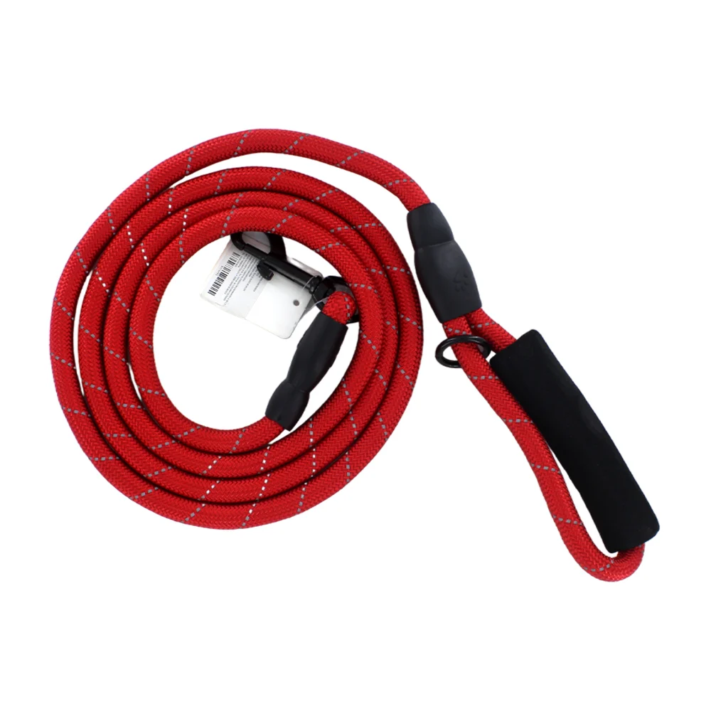 Correa de soga para mascota grande, variedad de colores / bycap03