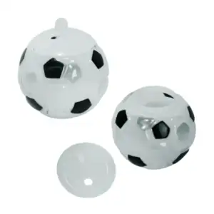 Vaso de plástico en forma de pelota deportes con popote, 500ml / bz-7…