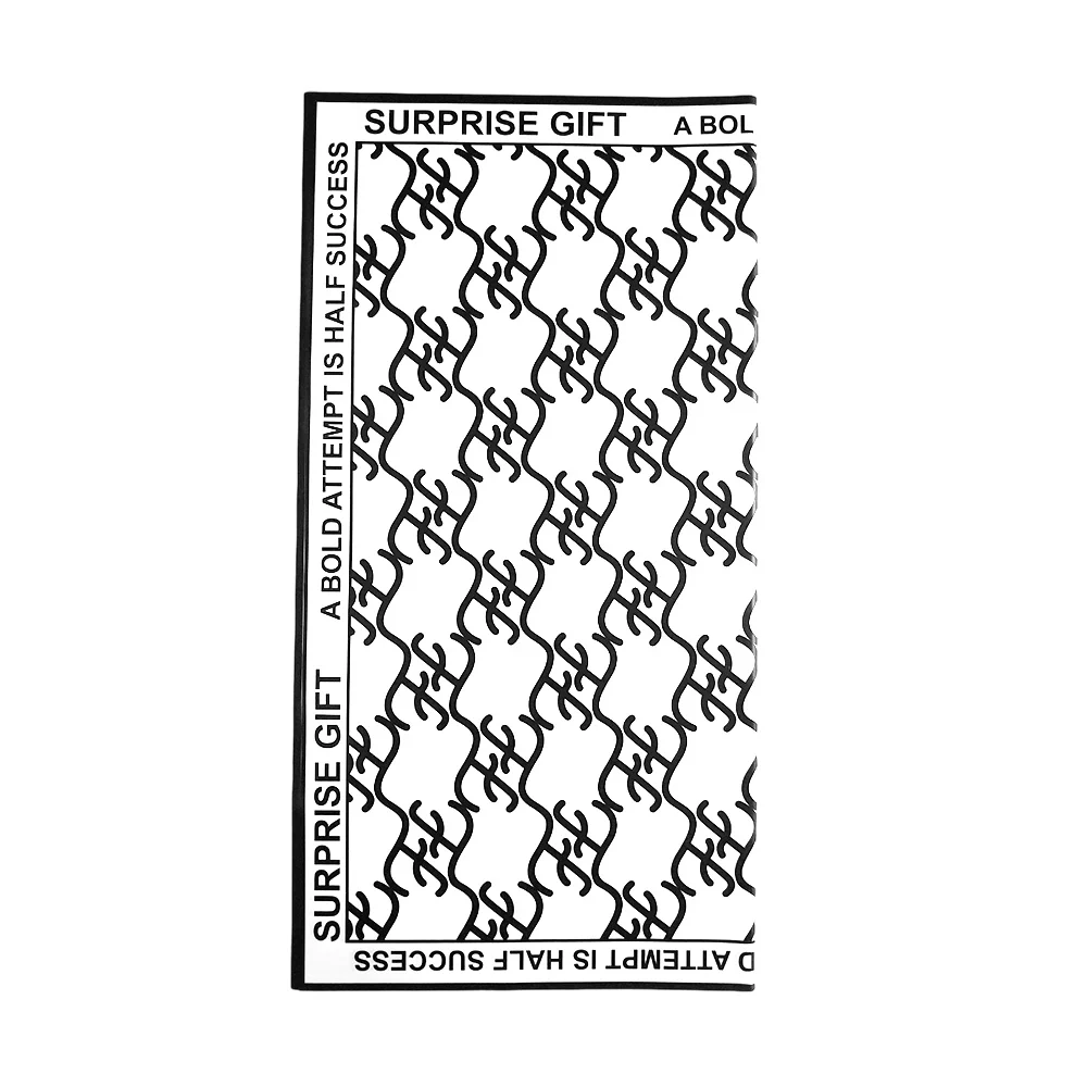 Paquete con 20 pliegos de papel coreano con estampado de ff, variedad de colores / surprise gift / bt-1358-166