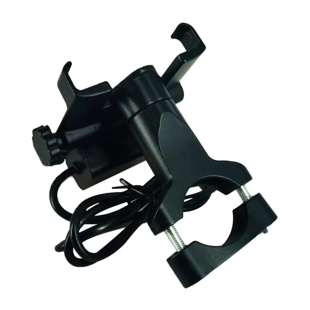Soporte metálico de teléfono celular para bicicleta y motocicleta / phone holder