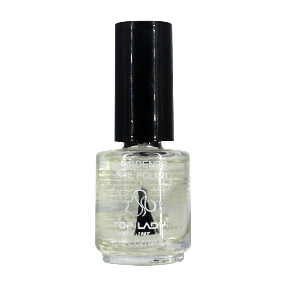 1pza Esmalte endurecedor transparente top lady para uñas 18ml / hardener nail polish