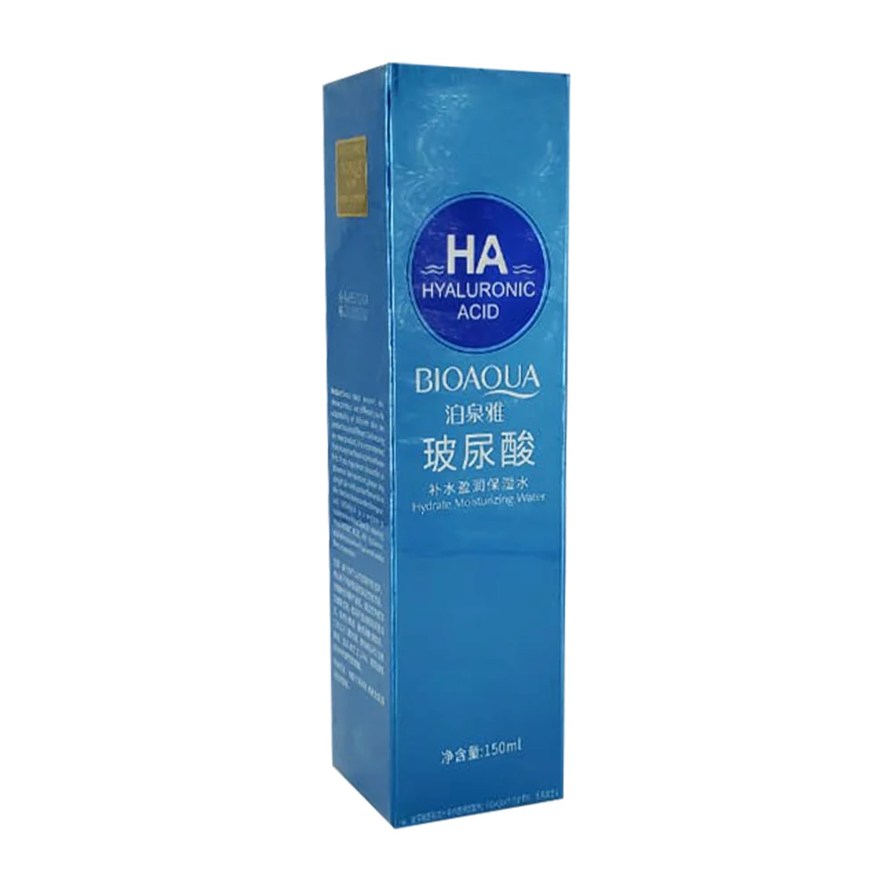 Agua limpiadora facial bioaqua con ácido hialurónico 150 ml / c316