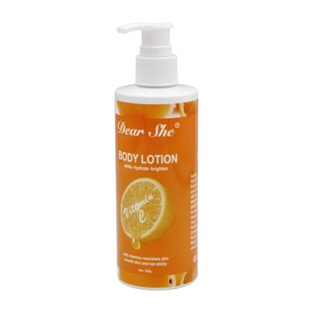 1pza Crema corporal con vitamina c para el cuidado de la piel, variedad de funciones / dear she / body lotion