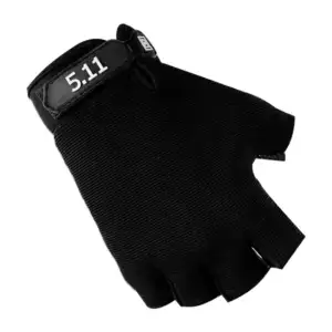 Par de guantes a medio dedo, protección en las palmas y velcro ajusta…