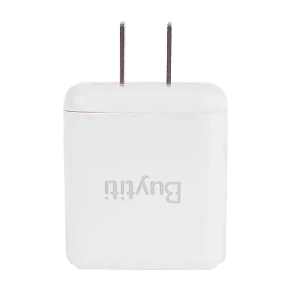 Cubo cargador buytiti con puerto usb y tipo c para carga rápida 60w / car-120