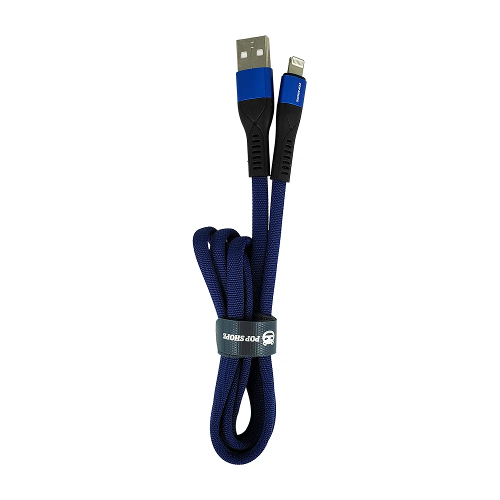 Cable usb a tipo lightning de 1m para carga rápida 2.8a, variedad de colores / cb-22