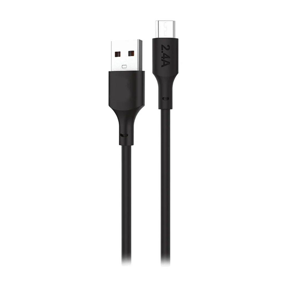 Cable de carga rápida moreka con entrada usb-v8, 1 metro, variedad de colores / cb-35
