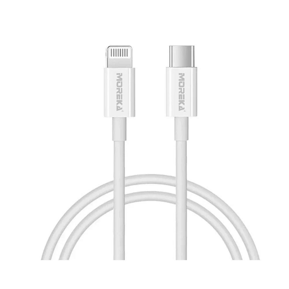 Cable con entrada tipo c a lightning para carga rápida 27w de 1 metro / cb-40