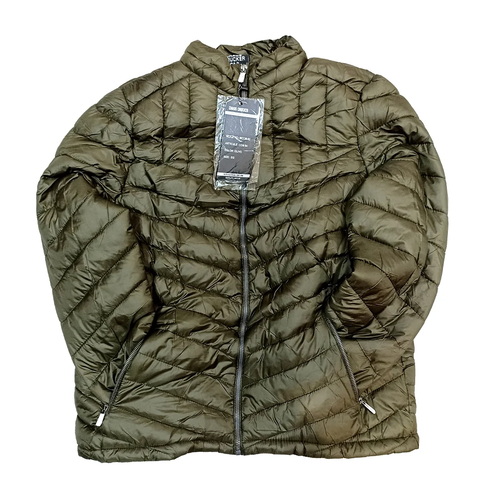 Chamarra acolchada chaos crucker para hombre, variedad de colores y tallas / ccm04