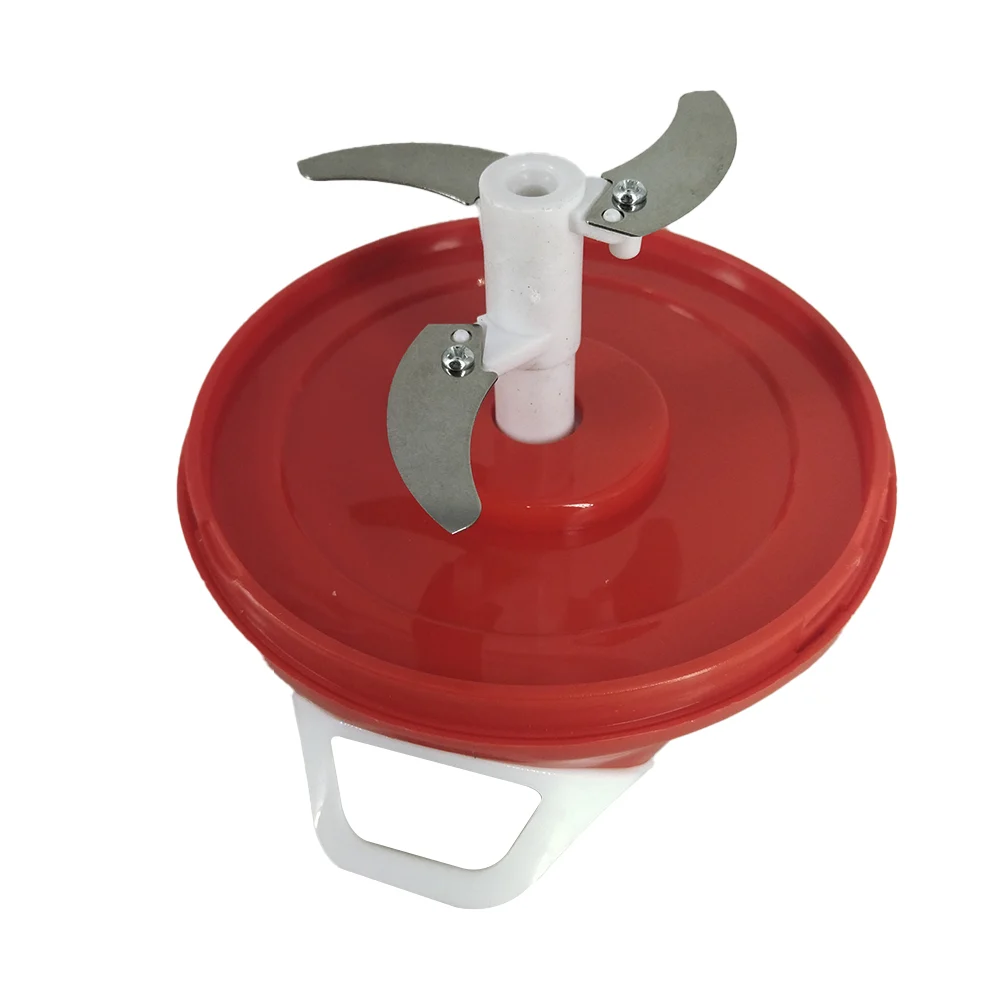 Cortador procesador de alimentos manual con 3 aspas metálicas y capacidad de 500ml, variedad de colores / belakaza / bk3814sk