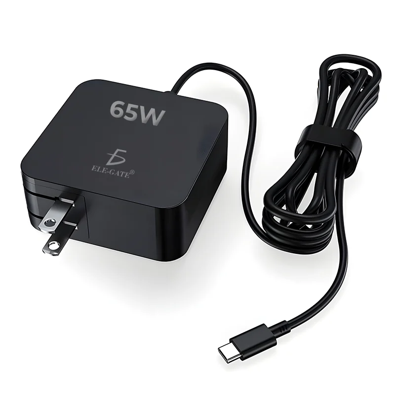 Cargador universal con entrada tipo c de 65 watts