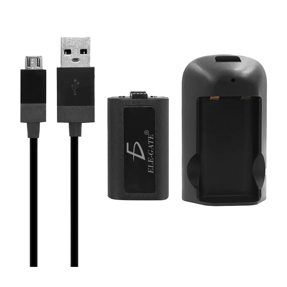 Kit para carga de controles compatibles con xbox one, 2800mah